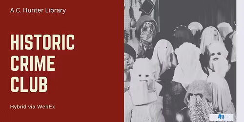 Historic Crime Club - Murder of Isaac Mercer (1860)