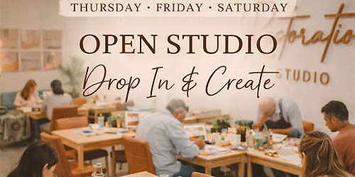 OPEN STUDIO AT RESTORATION STUDIO | Drop-In Creative Experience