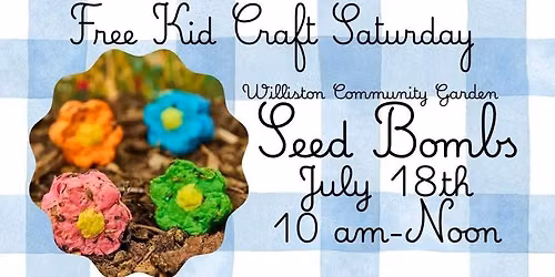 Free Kids Craft Saturday