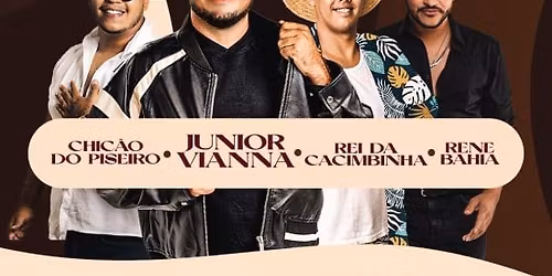 Show Mu\u00eddo de Vaquejada com Junior Vianna, Chic\u00e3o do Piseiro, Rei da Cacimbinha e Rene Bahia no Arena