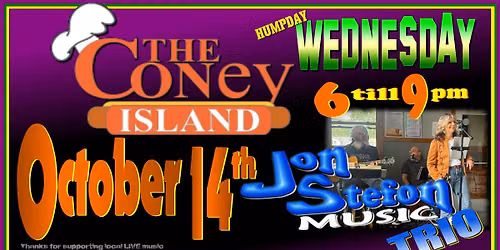 Jon Stefon TRIO @ The Coney October 14th