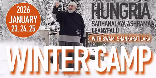 Winter Camp 2026 with Gurudeva in Sadhanalaya Ashram