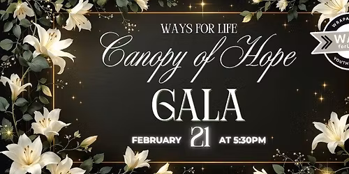 WAYS for Life Canopy Of Hope Gala