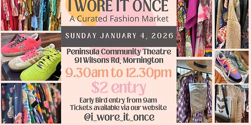 I Wore It Once - A Curated Fashion Market