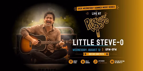 Little Steve-O Live at Russo\u2019s Bacchus Patio