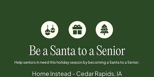 Be a Santa to a Senior - Cedar Rapids IA