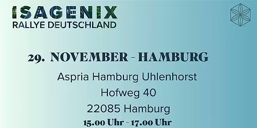 Isagenix Rallye Deutschland - Hamburg Experience