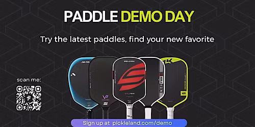 Pickleland Paddle Demo Day