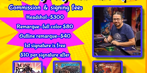 Free Comic Book Day Featuring Comic Artist Raymond Gay