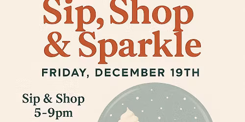 Sip\ud83c\udf77, Shop\ud83d\udecd\ufe0f & Sparkle\ud83d\udc8e