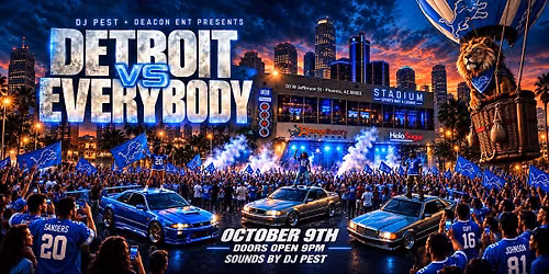 Detroit vs Everybody \u2013 Detroit Lions Weekend Kickoff