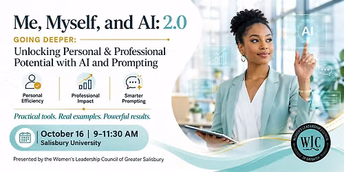 Me, Myself, and AI 2.0: Unlocking Personal & Professional Potential with AI