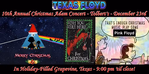 Texas Floyd's 10th Annual Christmas Adam Concert at Tolbert's In Grapevine, Texas
