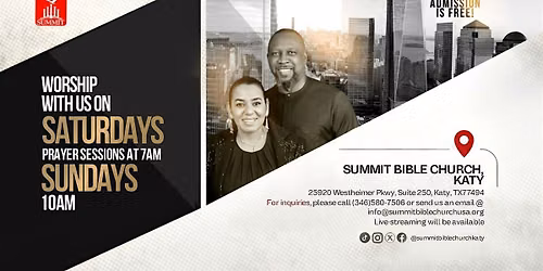 Worship with Us this Sunday at 10am