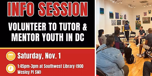 Southwest DC Tutoring & Mentoring Info Session