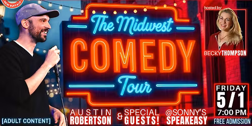 Comedy Night at Sonny D's with the Midwest Comedy Tour!