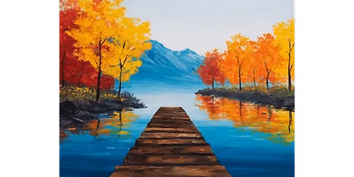 Stunning Autumn Lake - Paint and Sip in Indianapolis | Classpop!\u2122
