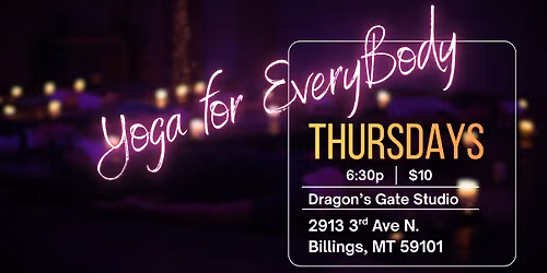 Yoga for EveryBody - Thursdays