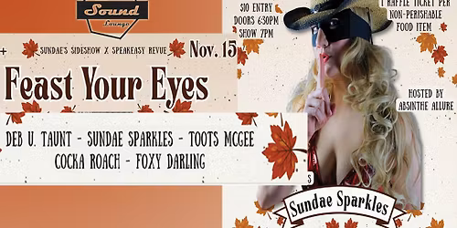 Feast Your Eyes BURLESQUE ($10)