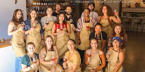 11\/16 Wicks & Wine | Candle Making Workshop