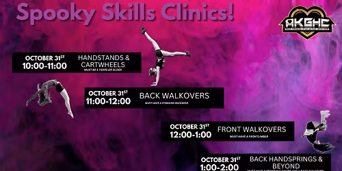 Spooky Skills Clinics