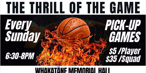 \ud83c\udfc0 Sunday Pick-up Games (16+) \u2014 Year-Round \ud83c\udfc0