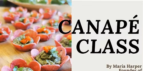 Canap\u00e9 Cookery Class