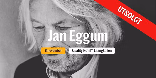 UTSOLGT \/ Intimkonsert med Jan Eggum