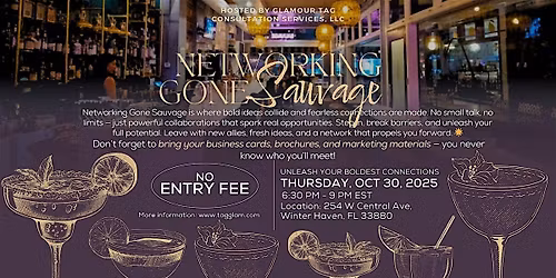 Networking Gone Suavage Hosted by GLAMour Tag