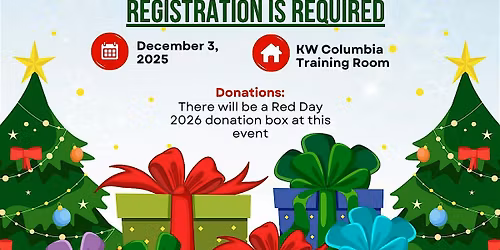 Holiday Gift Wrapping Party- Columbia