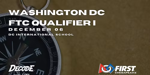 Washington DC FTC Qualifier I