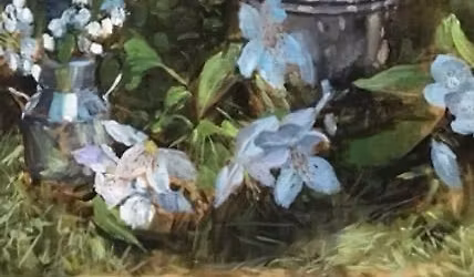 David Wilsher will demonstrate painting flowers in Acrylics.
