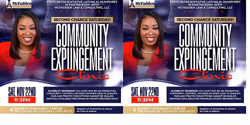 Second Chance Saturday: Community Expungement Clinic