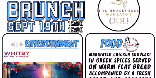 Bottomless Brunch @ The Horseshoes Nuneaton