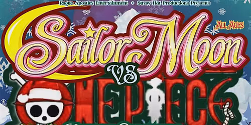 One Piece VS Sailor Moon Inspired Holiday Crossover