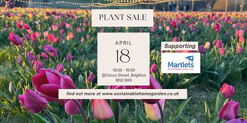 Plant Sale - Sat 13th April @ Circus Street