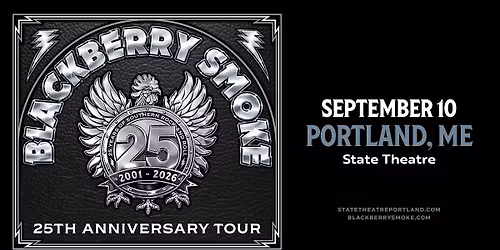 Blackberry Smoke - 25th Anniversary Tour