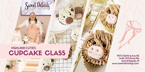 Highland Cuties Cupcake Class