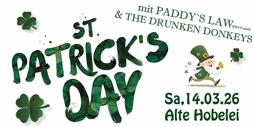 Gro\u00dfe Irish-Folk-Party "Celebrate St. Patricks Day" | 14.03.