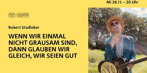 Robert Stadlober live!