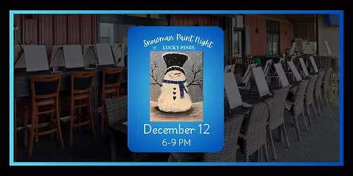 Snowman Paint Night