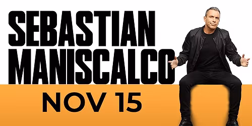 Sebastian Maniscalco: \u201cIt Ain\u2019t Right\u201d Tour 