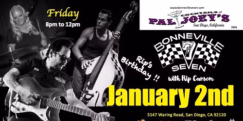 Bonneville 7 at Pal Joey's