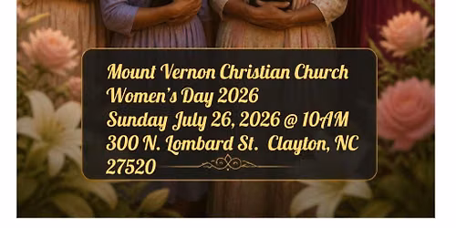 Women\u2019s Day Sunday Service