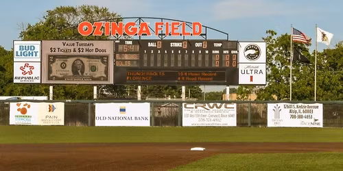 Windy City ThunderBolts at Florence Yalls at Thomas More Stadium