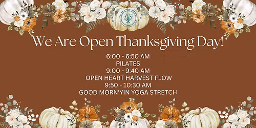 Thanksgiving Classes