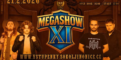 VcV MEGASHOW XI - WRESTLINGOV\u00c1 AKCE V PRAZE