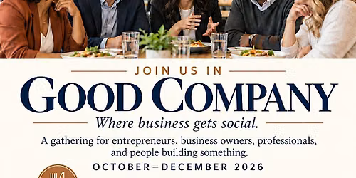Good Company: October Networking & Lunch and Learn