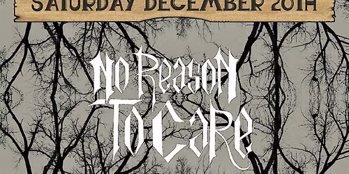 No Reason To Care w\/ Monkeypaw + Kung Fu Juice Box + Ty and the Vibe