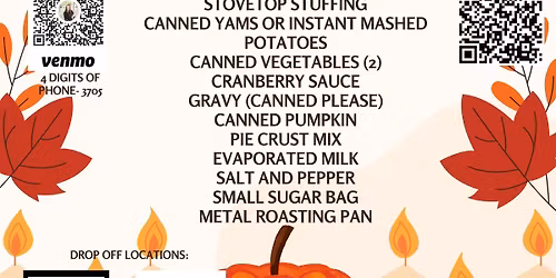 Thanksgiving Drive to benefit the The Up Center